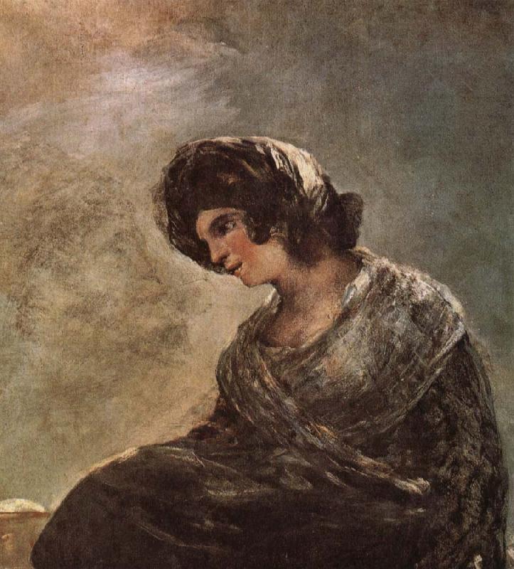 Francisco Goya Milkgirl from Bordeaux oil painting image